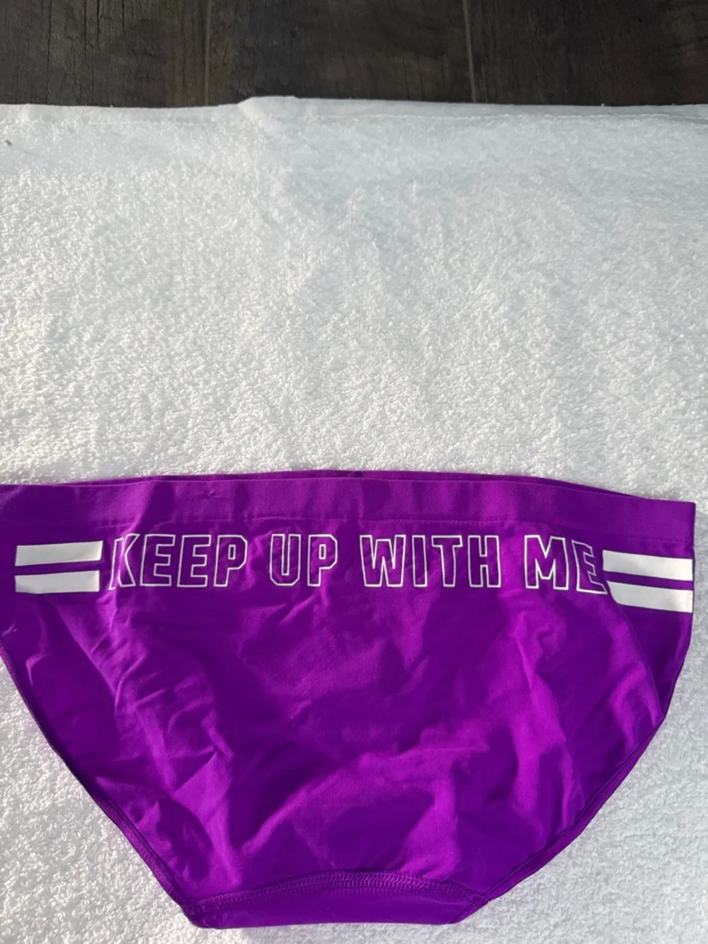 PINK Victoria's Secret Seamless Bikini Briefs — Vibrant Purple - Picture 2 of 5